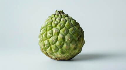 Fototapeta premium A Sugar Apple Fruit on a White Background