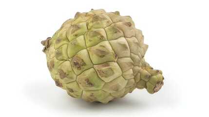 Fototapeta premium A Sugar Apple Fruit on a White Background