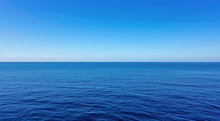 Fototapeta premium blue sea and sky