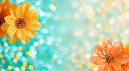 spring flowers background