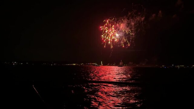July 4th Fireworks over Atlantic Harbor 