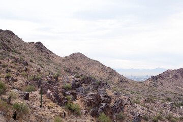 View looking towards Phoenix