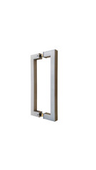 Aluminum glass door handle