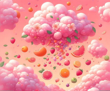 Frutas - nubes