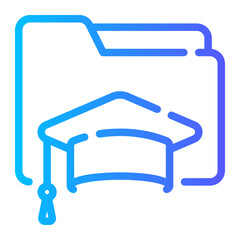 folder gradient icon