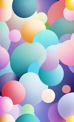 abstract background with circles