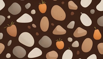 Obraz premium Brown Background Texture Backdrop Light Dark Chocolate Reddish Plain Clear Vintage Caramel Warm Wood