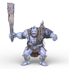 大男　3DCGレンダリング