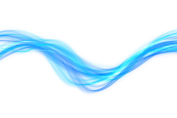 modern blue line streak wave