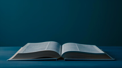 Close-up of an open book