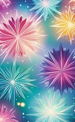 fireworks in the sky