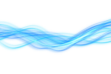 abstract blue line streak wave effect