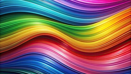 Obraz premium Colorful liquid wave abstract background in render, colorful, liquid, wave, abstract, background,render, vibrant, fluid