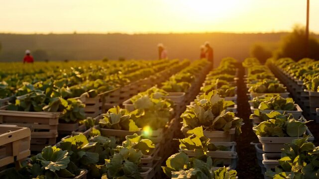 Sunset over Strawberry Fields