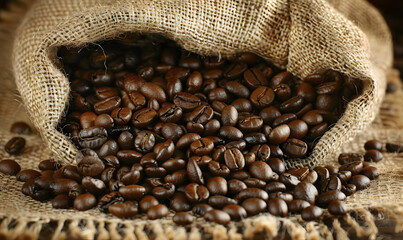 Pictures of coffee and coffee beans, coffee plants