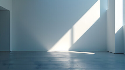 Minimalist Sunlit Room