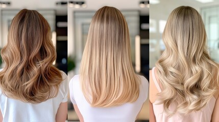 Fototapeta premium A tawny, cozy blonde that offers a more natural look.