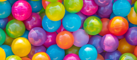 colorful balls background
