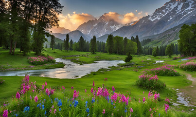  Eternal Bliss: Savoring the Serenity of Pakistan's Patundas Meadows 