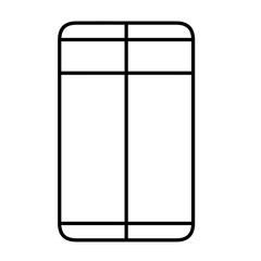 A versatile table layout template with a nice minimalist design
