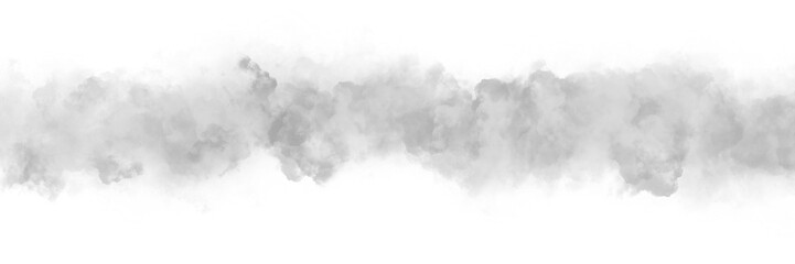 transparent white cloud smoke