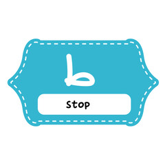 sign stop of quran   stop