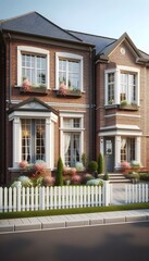Fototapeta premium homes on a day