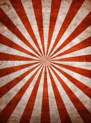 Vintage sunburst background with radial pattern