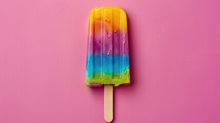 Charming message on a vibrant ice cream stick saying PURSUE YOUR DREAMS