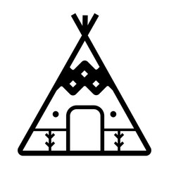 tipi Line Icon © Darwin Mulya