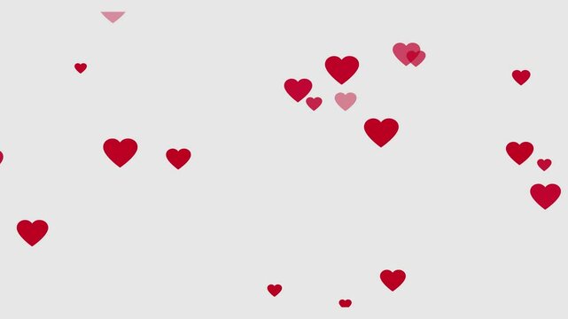 red hearts flying icon, love animation,
Flying Hearts motion background. Valentine's day,
Love Heart Icon of Social media Floating Up in Black background.
Red heart flying with black background.