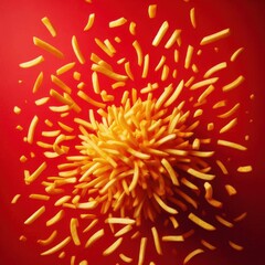 Obraz premium french fries art