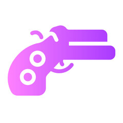 gun Gradient icon