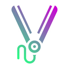 hair straightener icon