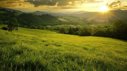 Obraz premium beautiful landscape backgrounds photography