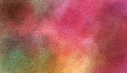 colorful watercolor background texture distressed paint spatter and grunge in bright multicolor and beige colors on watercolor paper texture hot fiery vibrant colors