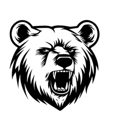 bear head logo