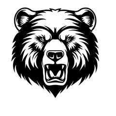 bear head logo