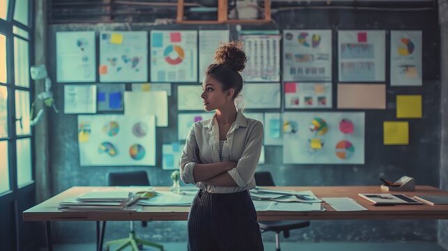 - A public relations specialist developing marketing materials, with creative and strategic elements