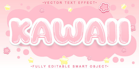 Vector Fully Editable Smart Object Text Effect