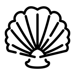 shell Line Icon