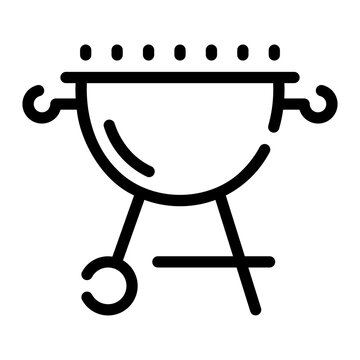 recommend clip art: barbecue Line Icon