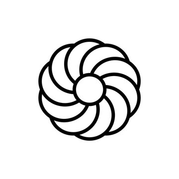 recommend clip art: flowers icon color or logo illustration outline black style	
                    