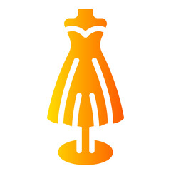 dress Gradient icon