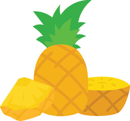 Pineapple for Summer Illustration