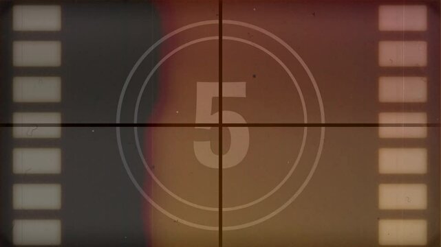Count down 10 second with vintage style
