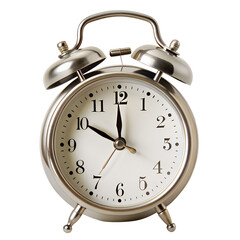 alarm clock isolated on background