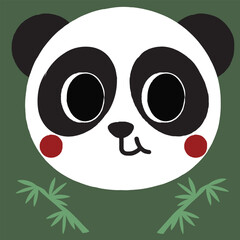 Cute panda bear cartoon illustration © ThirdSeptember 