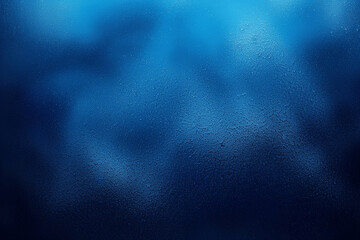 Fototapeta premium Blue Gradient Background with Dark to Light Transition, Blank Center Space for Text, Geometric Shapes and Wave Pattern, Neon Metallic Shine