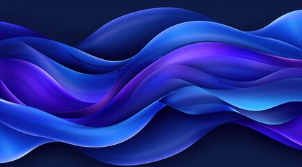 Obraz premium blue silk background